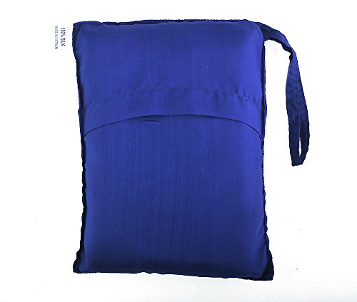 Marycrafts 50% Viscose 50% Mulberry Silk Single Sleeping Bag Liner Travel Sheet Sleepsack 83"x33"