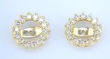 14K Yellow Gold .42 ctw Diamond Earrings Jackets