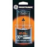 GE H7-55NH BP Nighthawk Automotive Replacement Bulb, Pack of 1 by GE