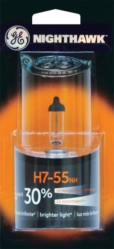 GE Nighthawk H7-55NH/BP Automotive Replacement Bulb, Pack of 1