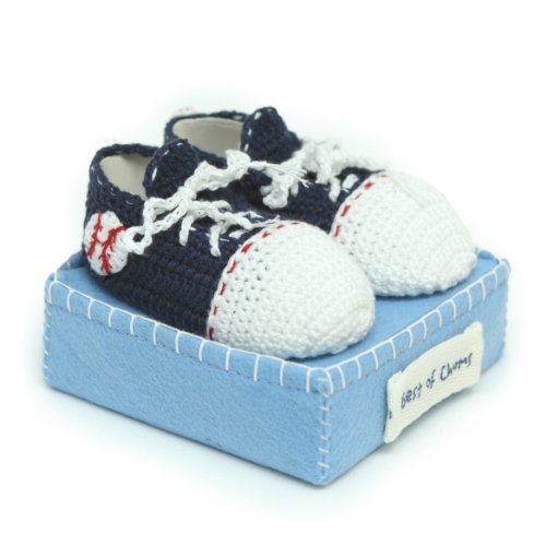 Best of Chums Baby Crochet Bootie Play Ball