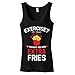 Exercise? I Thought You Said Extra Fries Ladies Tank Top