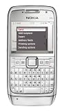 Nokia E71 white steel (UMTS, EDGE, WLAN, Bluetooth, A-GPS, Nokia Maps 2.0, 3,2 MP, Symbian OS 9.2) Smartphone ohne Vertrag, ohne Branding, kein Simlock