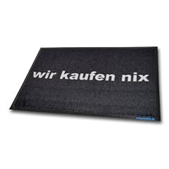 Fussmatte - Wir kaufen nix
