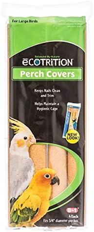 8 In 1 Pet Products BEOC367  Sanded Bird Perches Covers, Large ,  pack of 12