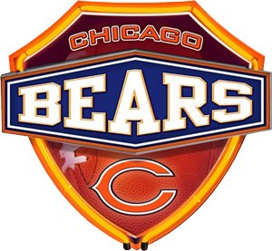 Chicago Bears Neon Shield Sign - NFL
