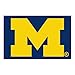 FANMATS 3409 University of Michigan Starter Mat | Blue | 19