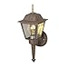 Liz Jordan Lighting 280AS Aged Silver Coach Outdoor Wall Sconce from the Coach Collection LJA280
