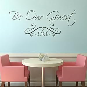 Amazon.com: Custom Vinyl Wall Quotes Guest Bedroom Wall ...