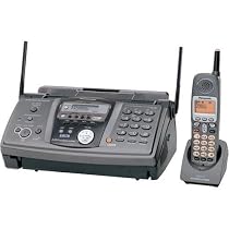 Panasonic KX-FG6550 2-Line, Plain Paper Fax/Copier with Expandable 5.8 GHz FHSS GigaRange&reg; Cordless Phone System with Digital Answering System