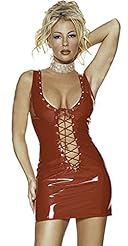 Sexy Lace-Up Club Dress/Mini Dress 