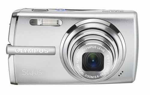 Olympus Stylus 1010 10.1MP Digital Camera with 7x Optical Dual Image Stabilized Zoom (Silver)