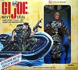FAO Schwarz Exclusive Gi Joe Navy Seal Set with "Working" Motorized Black Stealth Raft