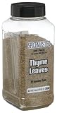 Spicemaster Thyme Leaves, 6-Ounce Canisters (Pack of 6)