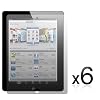 APPLE IPAD 2 TABLET (2nd Generation, 9.7 INCH) SCREEN PROTECTOR 6-IN-1 PACK PART OF THE QUBITS ACCESSORIES RANGE
