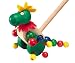 Tattolo Push Toy - wooden dragon by Selecta
