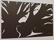 Dark Cypress II By Dick Crispo Original Wood Block Print