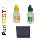 Multi Purpose Gold Testing Kit 10k 14k Scrap Jewelry and Coin Test Kit