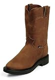 Justin Men's 'Pitstop' Work Boots - Black