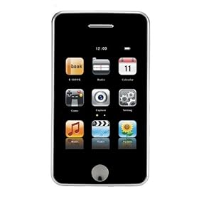 ZTOUCH 8GB Touch MP4 Player With Camera, E-Book, Voice Recorder, AM FM Radio, 2.8 QVGA Screen.