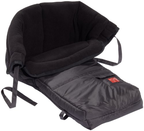 Kaiser 6510925 - Schlitten-Fu&szlig;sack "Schlitti", Farbe: schwarz