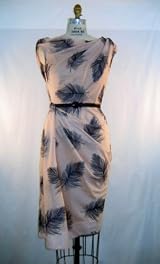 Embroidered Leaf Dress