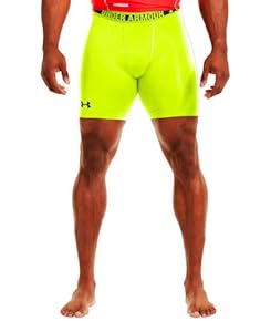 Under Armour Men's HeatGear® Sonic Compression Shorts Large High-Vis Yellow