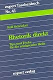 Produkt-Bild: Expert Taschenb&uuml;cher, Nr.41, Rhetorik direkt