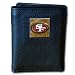 San Francisco 49ers Leather Trifold Wallet