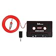 BESDATA Car Cassette Adapters for iPod, iPad, iPhone, MP3, Mobil Device, 3 Feet Long Cable 3.5mm Male and 2.5mm Male Adapter, Black - KD100