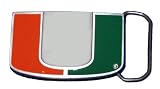 U46 University Of Miami Hurricanes Belt Buckle