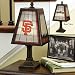 SAN FRANCISCO GIANTS 14 IN ART GLASS TABLE LAMP