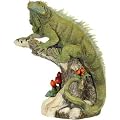Deko Figur Gr�ner Leguan