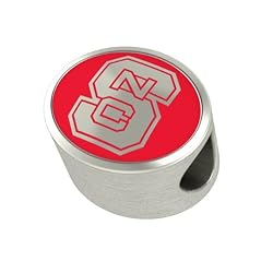 North Carolina State Wolfpack Charms Fit Most Pandora Style Charm Bracelets