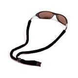 Chums Original Cotton Eyeglass and Sunglass Retainers. Standard End To Fit Most - Black by