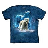 Polar Collage Polar Bear T-shirt 100% Cotton Short Sleeve Shirt