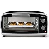 Oster TSSTTVVG01 4-Slice Toaster Oven, Black