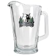 Minnesota Timberwolves NBA 60oz Glass Pitcher - Primary Logo