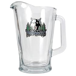 Minnesota Timberwolves NBA 60oz Glass Pitcher - Primary Logo