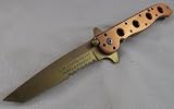 M-Tech Law Enforcement Gold Spring Assisted Folder Pocket Knife (On Sale)