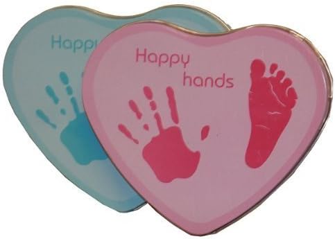 Xplorys Happy Hands Baby Hand & Footprint Casting Tin Mould Kit (Blue) by Xplorys