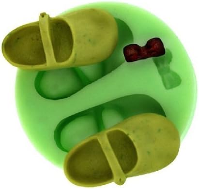 DGI MART Home Kitchen Use Frozen Food Candy Cookie DIY Making Mold Tray Silicone Cake Candy Molding Casting Molds Trays Cute Mini Shoes Silicone Fondant Sugar Pudding Mini Mold Craft Mold DIY Cake Cookie Decorating Mold Tray