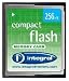 Electronics : Integral Compact Flash Memory Card 256MB