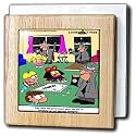 Goverment Breaks Up Monopoly. Abuse - 6 Inch Tile Napkin Holder