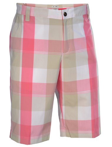 adidas plaid golf shorts
