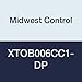 Midwest Control XTOB006CC1-DP Definite Purpose Replacement Overload, 4-6 Amp, Frame Size C, 15-25 Amp Range