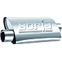 BORLA 40652 Universal Turbo Center/Offset Muffler