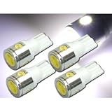 4連★高輝度LEDバルブホワイト4個T10 1W+3SMDウェッジ as169-4
