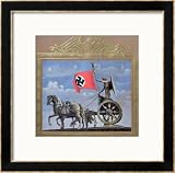 Cover of a Book Describing the Battles of the Third Reich, March 1933 Framed Art Poster Print, 28x28