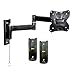 Master Mounts Portable Travel RV TV Mount with Locking Articulating Arm 2311L-2 Allows 1 TV to be Used in 2 Locations, Keeps TV Secure in Moving Vehicles up to VESA 100x100